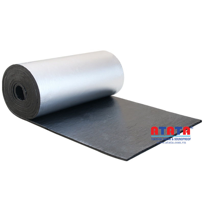 Sheet insulation with aluminium