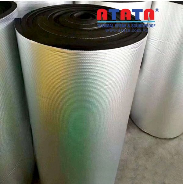 Sheet insulation with aluminium