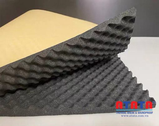 Tiêu âm PU foam sọt trứng có keo